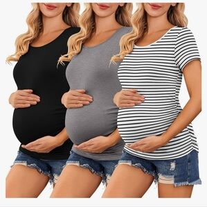 3 Maternity shirts - 1 pack